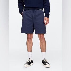 GAP 7” easy short Men's Flat Front Shorts new classic navy Blue size‎ XS